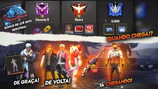 TECWEAR 2.0 CHEGANDO, PATENTE GLÓRIA, NOVO EMOTE DO CR7 DE GRAÇA, ROUPAS DE VOLTA, BÔNUS E MAIS!