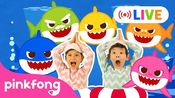 [🔴 LIVE] 🏆TOP Baby Shark Dance Songs | Fall Baby Shark | Doo Doo Doo | Pinkfong Live for Mobile