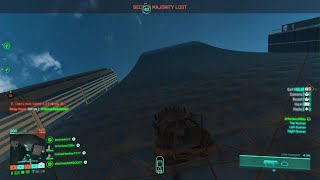 Battlefield 2042 OP hovercraft kills helicopter, while climbing a building, PS5 gameplay