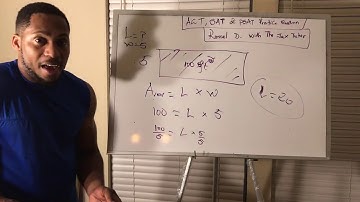 #TheJaxTutor Episode 82: how to find the length of a rectangle based on its area and width?