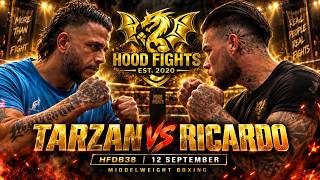 TARZAN VS RICARDO | #HFDB39 | #MIDDELWEIGHT #boxing  #TKO