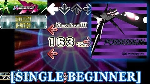 【DDR X2】 POSSESSION [SINGLE BEGINNER] 譜面確認＋クラップ