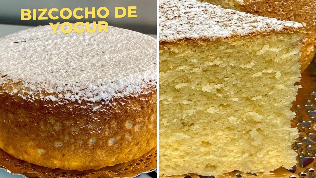 BIZCOCHO 🥧ESPONJOSO DE YOGUR 🥛 !! HAZLO ASÍ Y NO SE BAJARAN LOS BIZCOCHOS!! 😋😋 CON HORNO Y OLLA G.M