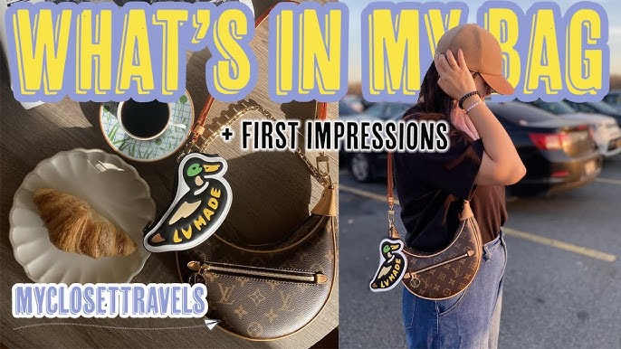 WHAT FITS IN MY LOUIS VUITTON DENIM LOOP?! + UNBOXING ALL NEW MICRO  POCHETTE ACCESSOIRES! 