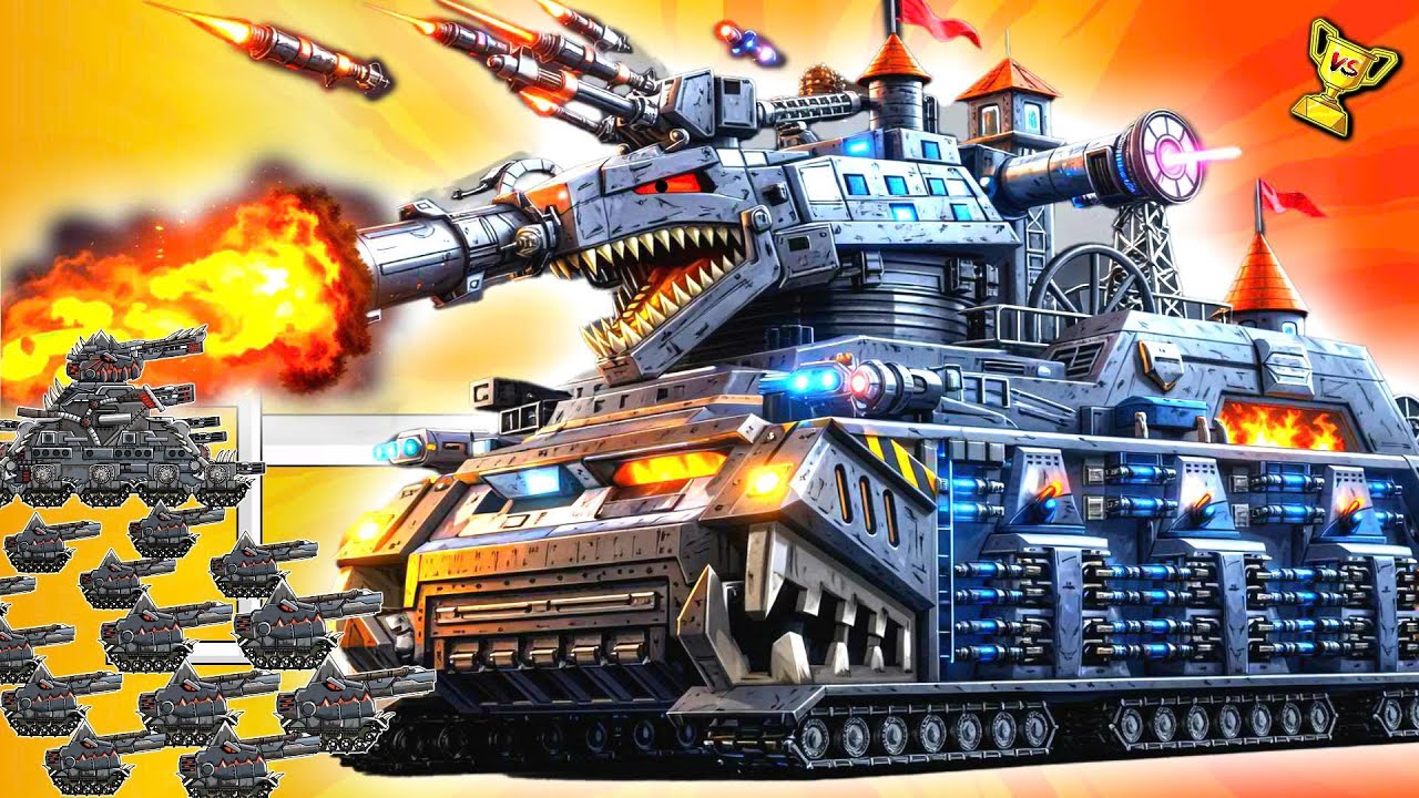 DORIAN Tank Boss – 500+ Missiles vs Army Tanks!