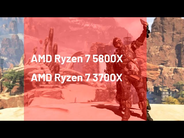 Ryzen 7 3700X vs. Ryzen 7 5800X