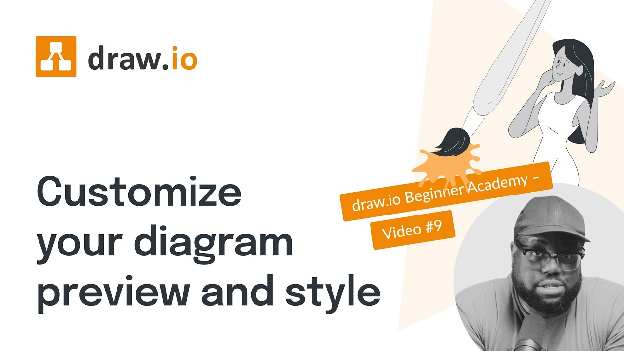 Customize your diagram preview and style | draw.io Beginner Academy - Video #9