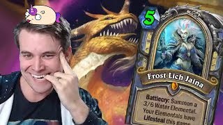 (Hearthstone) Turn Five Jaina?!?