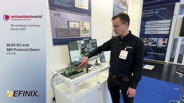 SLVS-EC + SDI on Efinix FPGA | Embedded World 2025