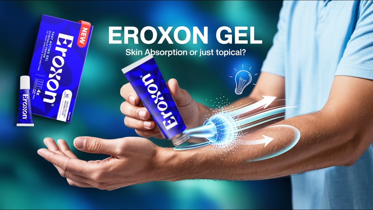 Eroxon Gel: Skin Absorption or Just Topical?