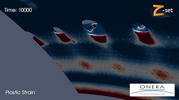 High performance finite element computation with Z-set of an aircraft engine combustion chamber