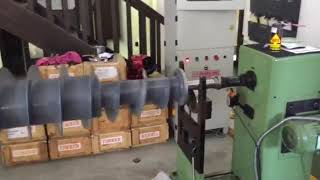 Balancing machine for screw conveyor roll - Precibalance