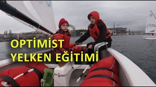 Zeynep Berru Optimist Yelken Dersi Veriyor Optimist Yelken Eğitimi
