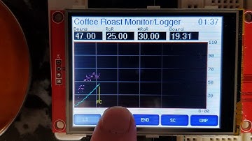 Prototype Arduino Coffee Roast Monitor & Logger