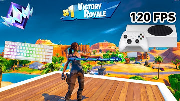 Fortnite Unreal Ranked Reload | Xbox Series S | Keyboard & Mouse Gameplay | 120 FPS | Duo