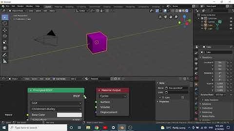 Blender Node connecting problem