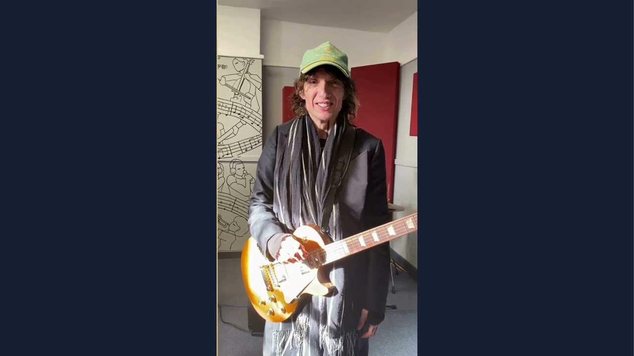 Justin Hawkins from The Darkness opens Hereford Cathedral School's new recording studio