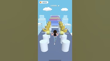 BODY RUN 3D: TO WEIGHT RUNNER Gameplay (iOS,Android) Walkthrough #shorts