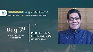 Intercede Daily - Day 39