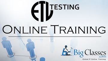ETL Testing Tutorials For Beginners Part 2 - BigClasses