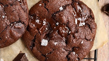 Bakery-Style Double Chocolate Cookies