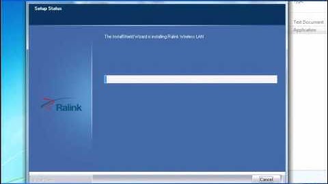 Procedure on how to install WU NETA 003 R Wireless N WIFI Settings in Windows 7