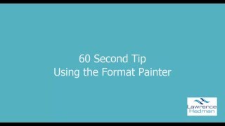 Format Painter Microsoft Word