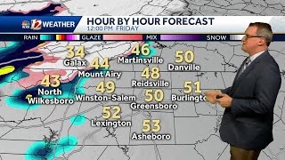 WATCH: Cold start, wet weather returns soon, wintry west