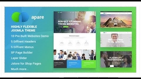 Apare - Responsive Multipurpose Joomla Website Template With  | Themeforest Templates
