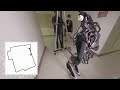 ARTEMIS humanoid robot taking a walk indoors