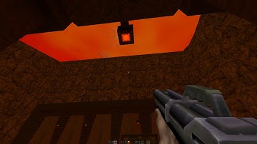 Quake 2 - Outer Hangar + Comm Satellite