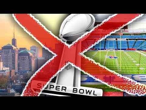 10 NFL Cities That Will NEVER Host The Super Bowl....