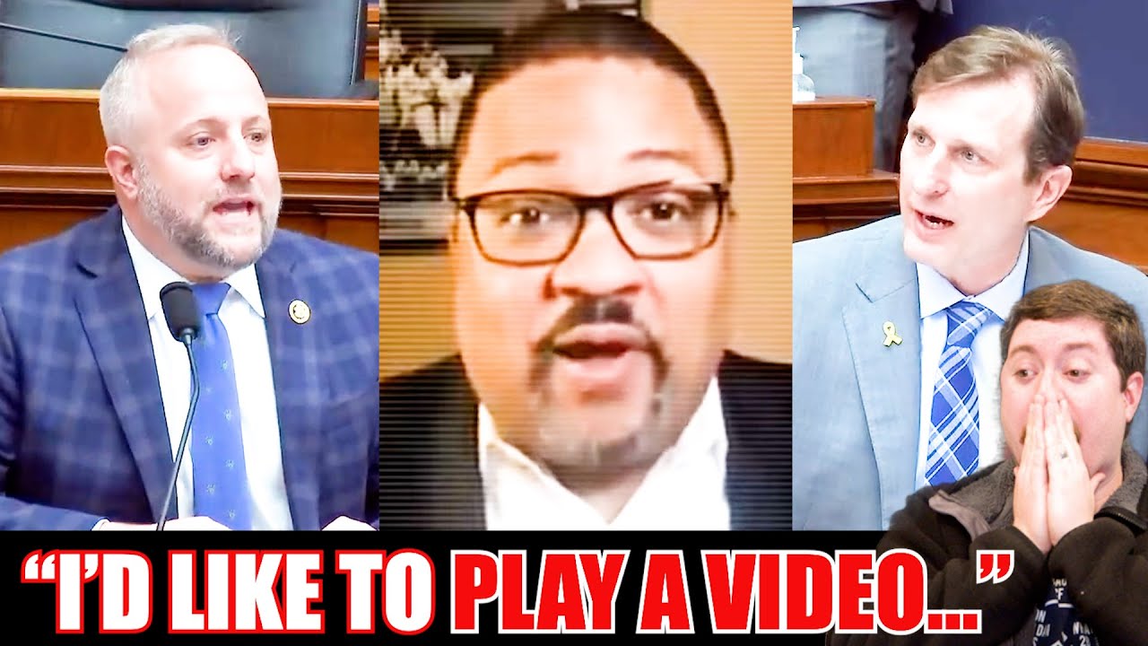 MAGA warrior plays a video that makes every Dem in the room RUIN THEIR SUIT