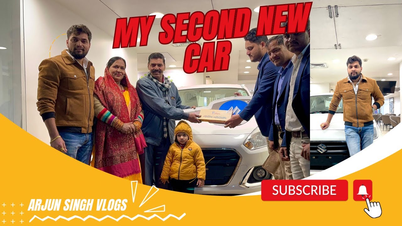 Buy New Car 🚙 | Vlog | My second new car in One year 🤗🎉 | Arjun singh ...