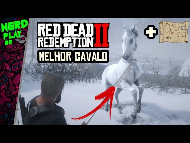 RED DEAD REDEMPTION 2 - Localização Cavalo Belga Alazão Clareado #jogo