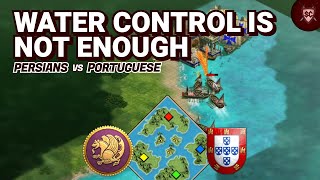AoE2 DE | Water control is not enough | Persians vs Portuguese | Islands   1v1 Gameplay