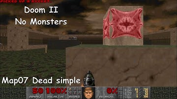 Doom II Map07 "Dead Simple" NoMo in 0:05