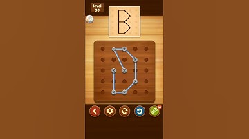 Line Puzzle String Art Acacia Level 30 Solution