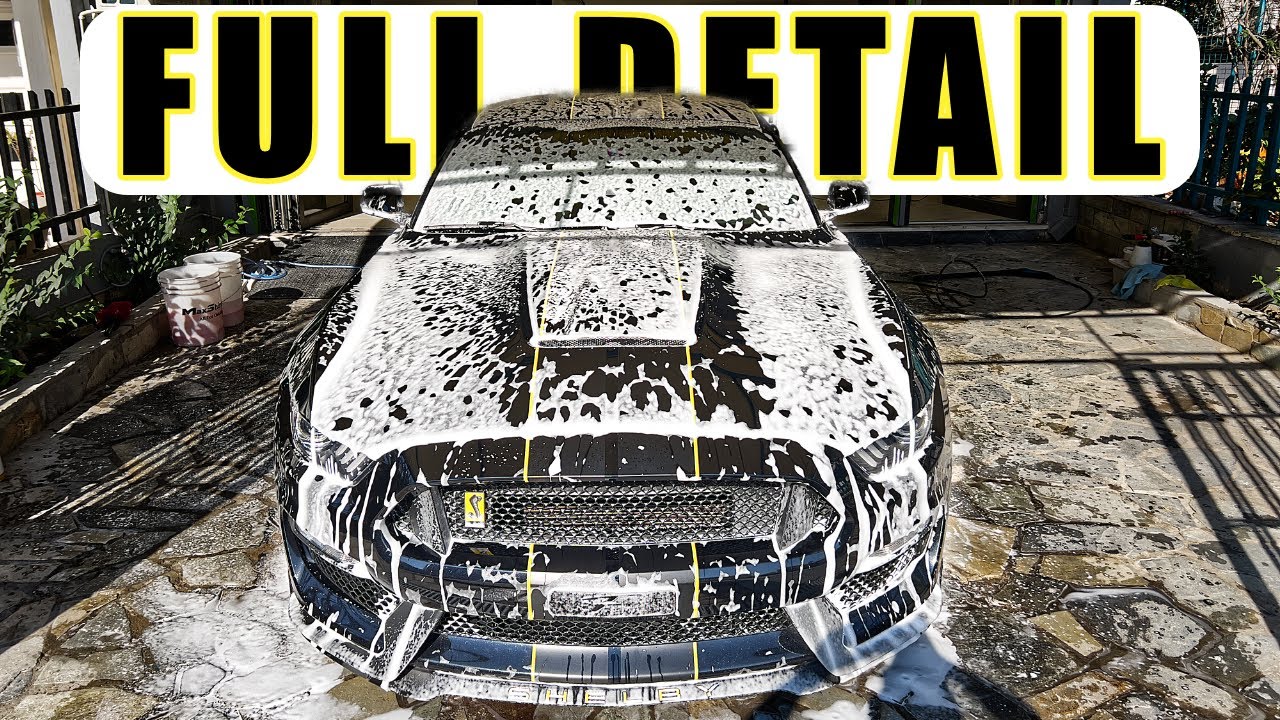 Ford Mustang Shelby GT350 - Messy Black Paint - Auto Detailing