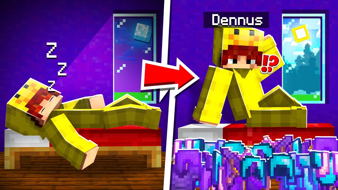Minecraft, Maar SLAPEN Geeft Je STERKE ITEMS!