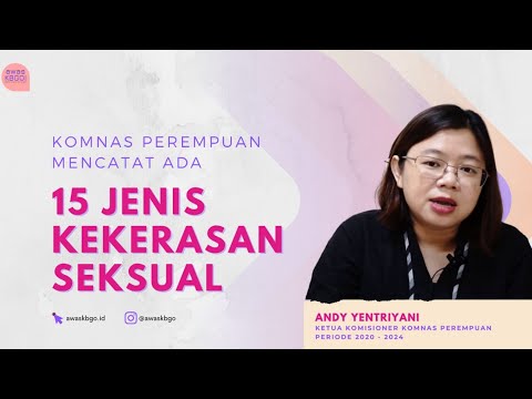 Ada 15 jenis kekerasan seksual yang dicatat oleh Komnas Perempuan sejak 1998 hingga 2010. Apa saja?