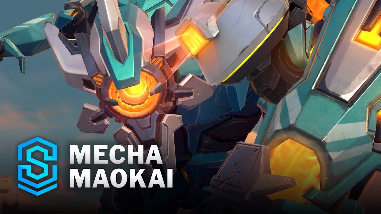 Mecha Maokai Wild Rift Skin Spotlight