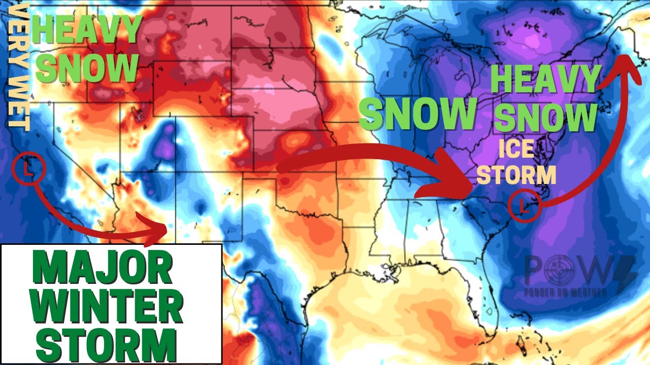 Major Winter Storm! Heavy Snow & Blizzard Conditions! - POW Weather ...