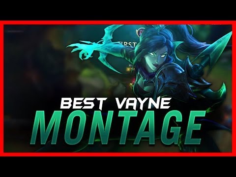 Vayne Montage 4 - Best Vayne Pro Outplays Compilation | League of