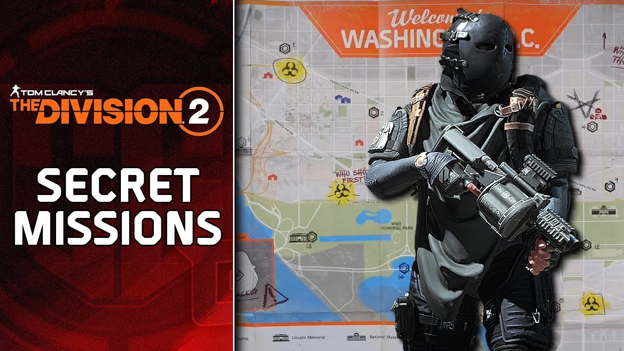 The Division 2 Secret Side Missions Locations Rewards 2024 Edition halo-2-missions-sacred-icon-quarantine-zone-youtube