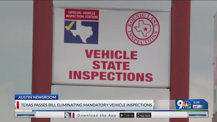Texas passes bill eliminating mandatory vehicle inspections - DayDayNews