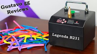 Inflador de globos eléctrico Lagenda B231  review - Gustavo gg