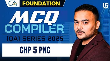 MCQ Compiler Series - Chp5 Permutation Combination CA Foundation 2025 | CA Pranav Popat