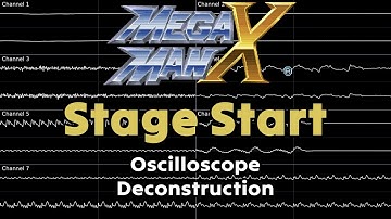 Stage Start (Mega Man X) -- Oscilloscope Deconstruction