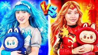 Cold Girl Vs Hot Girl! The Bad Boy Wanted Our Magic!